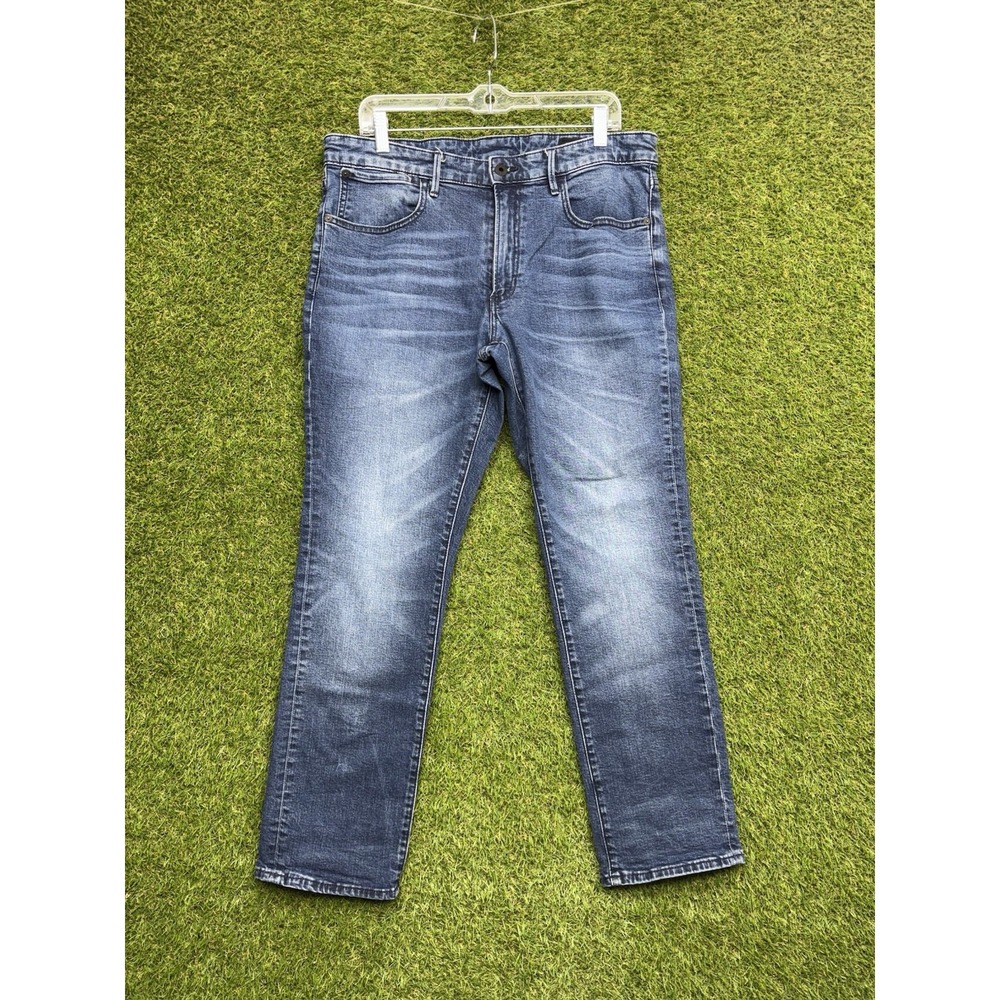 Bonobos Jeans Mens 34X30 Straight Leg Stretch Medium Wash Denim Casual y2k